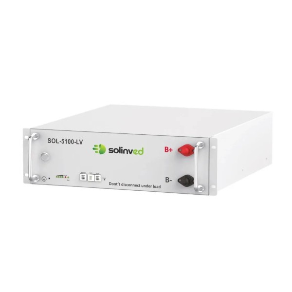 Solinved 51.2 volt 100 ah litium akü LV serisi