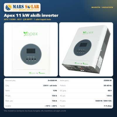 Apex APX 11kw Akıllı...